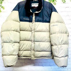 Columbia | Mens Puffer Jacket Two Toned Size XL